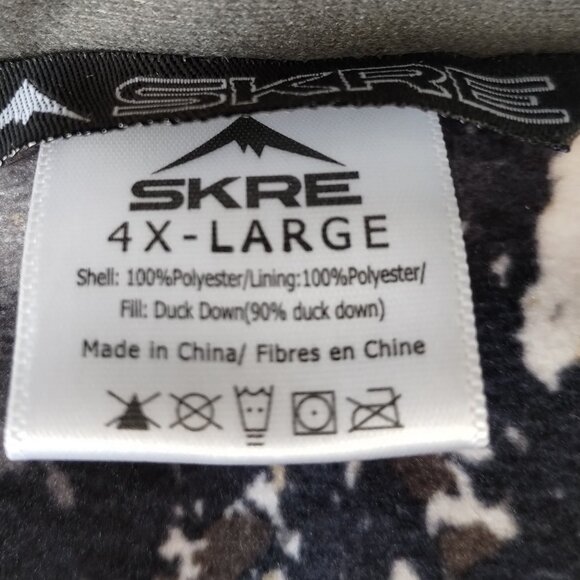SKRE Guardian Late Season Down Camo Hunting Jacket Size 4XL - Picture 10 of 16